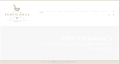 Desktop Screenshot of fredsrxpharmacy.com